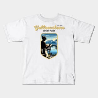 USA - NATIONAL PARK - YELLOWSTONE - Yellowstone Artists Point - 10 Kids T-Shirt